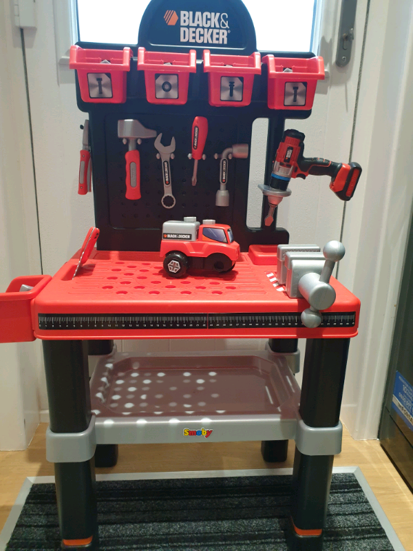 smoby black and decker workbench